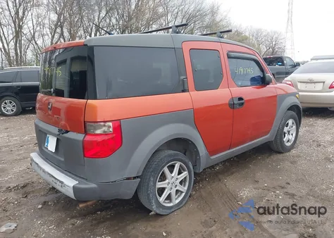 2003 Honda Element Ex from USA, damaged, VIN 5J6YH28513L008614